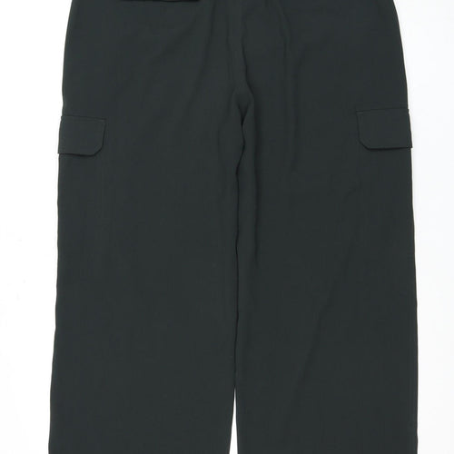 Marks and Spencer Women's Green Cargo Trousers Size 14
