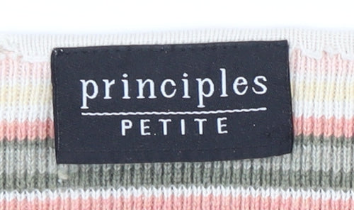 Principles Women's Multicoloured Petites V-Neck Jersey