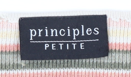 Principles Women's Multicoloured Petites V-Neck Jersey