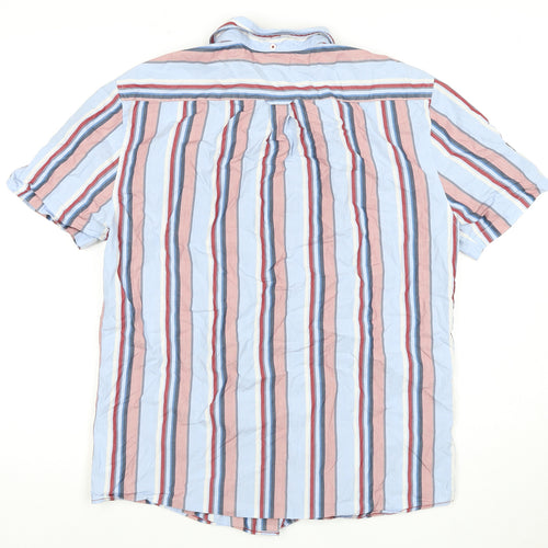 Marks and Spencer Men's Striped Cotton Shirt, L