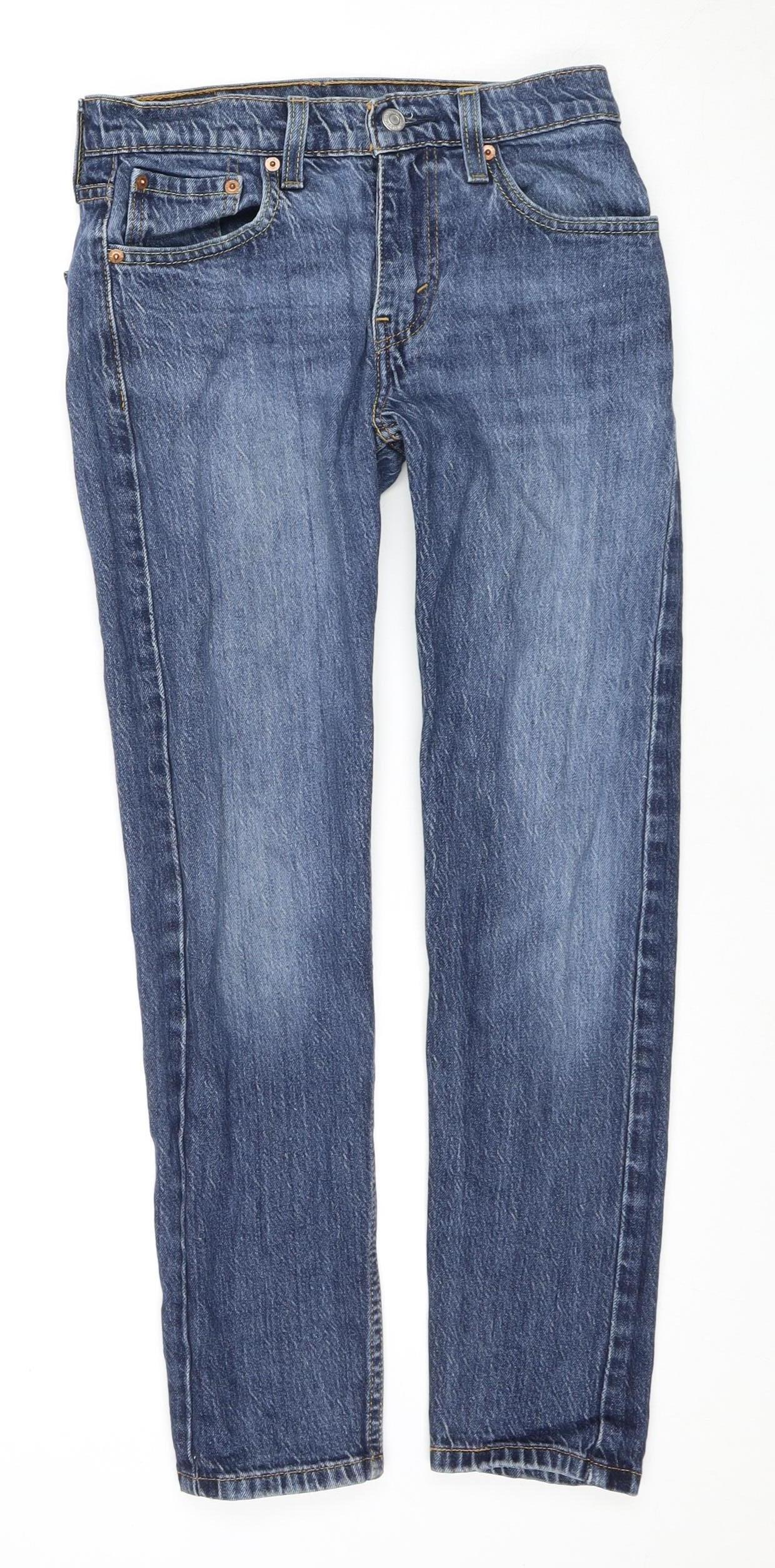 Levi's Women Straight Blue Jeans Size 10 Comfort Fit