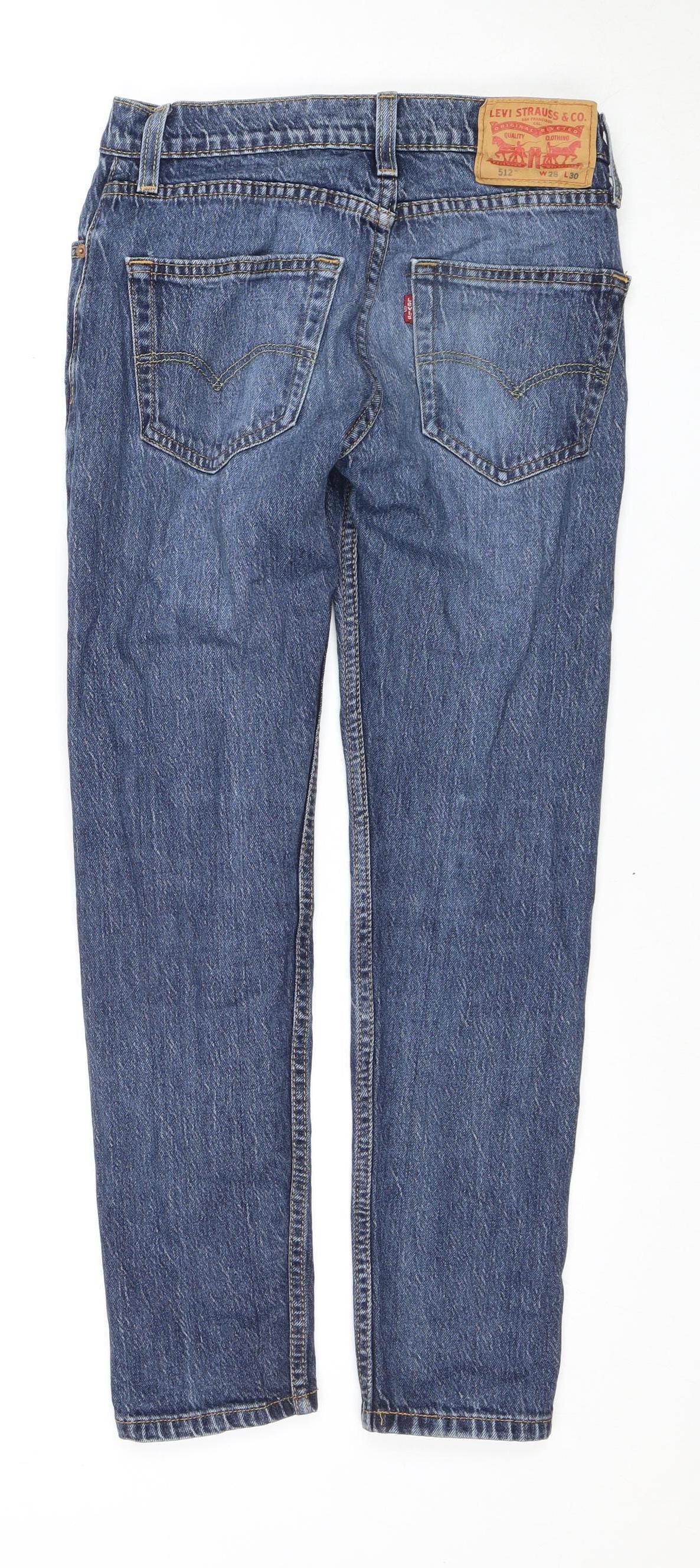 Levi's Women Straight Blue Jeans Size 10 Comfort Fit
