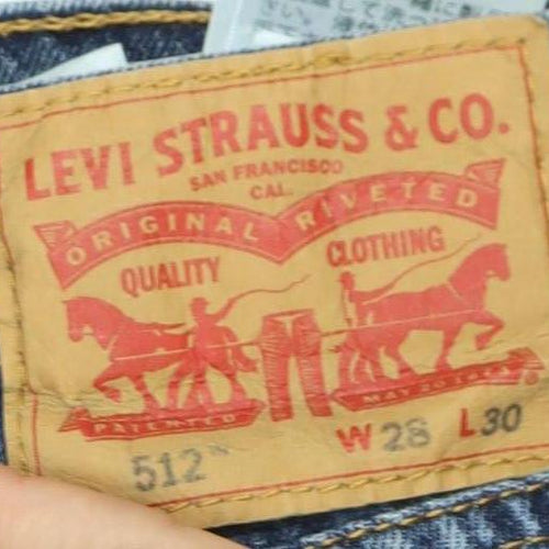 Levi's Women Straight Blue Jeans Size 10 Comfort Fit
