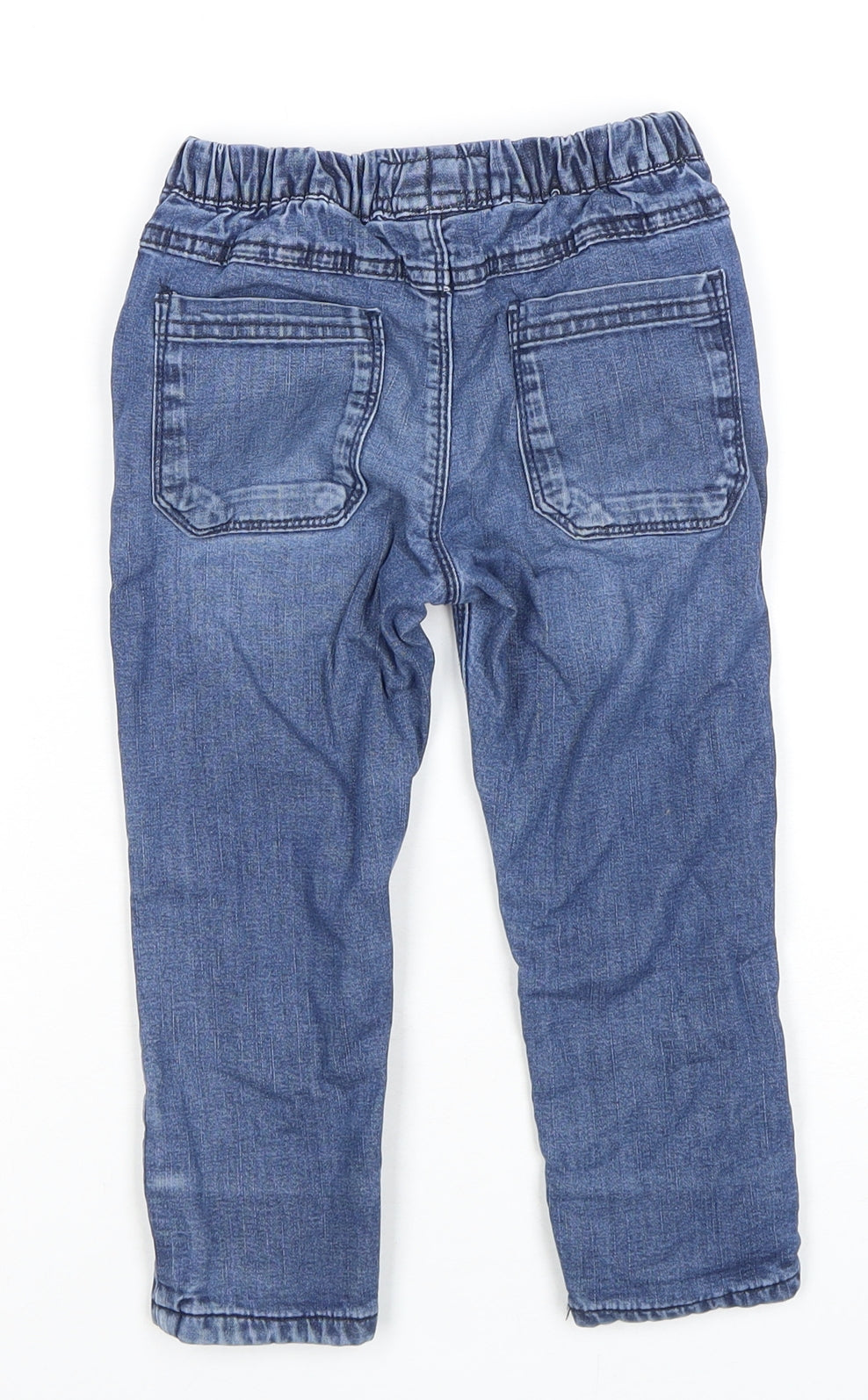 Next Boys Blue Jeans 2-3 Years Relaxed Fit Casual