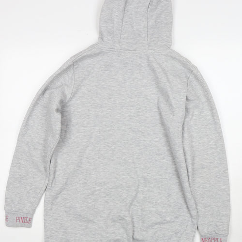 Pineapple Girls Grey Hoodie, 12-13 Years, Dance Print