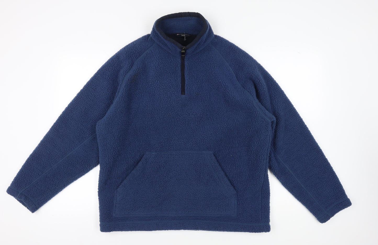 Marks & Spencer Men's Blue Pullover Sweatshirt L