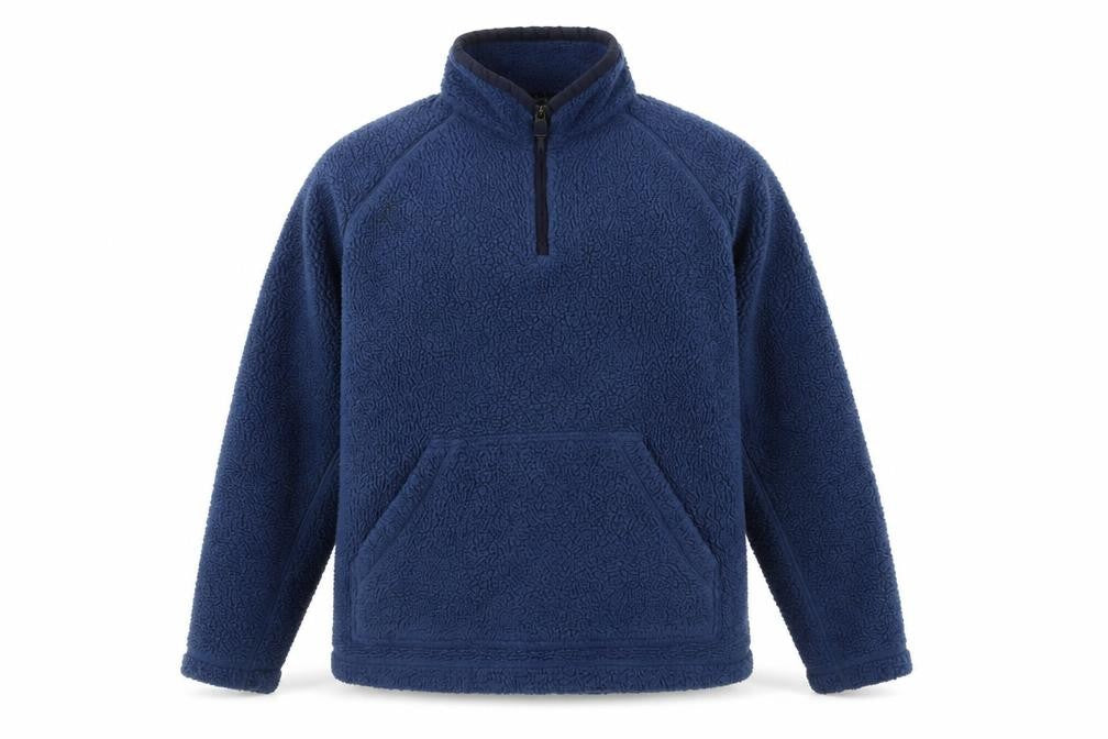 Front view of Marks & Spencer Men's Blue Pullover Sweatshirt L