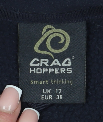 Craghoppers Women's Blue Fleece Jacket Size 12