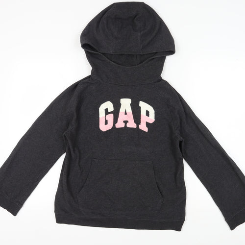 GAP Women's Black Pullover Hoodie, Size S, Hooded Logo