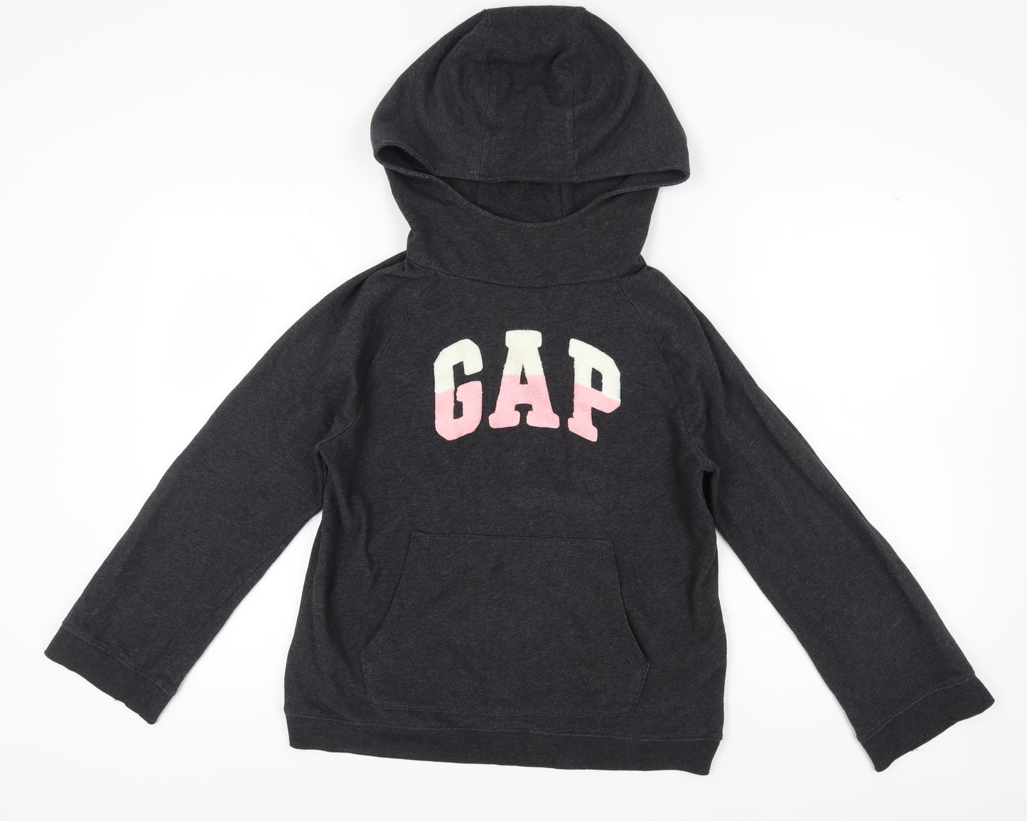 GAP Women's Black Pullover Hoodie, Size S, Hooded Logo
