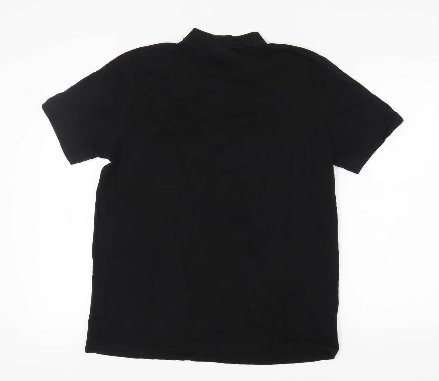 McKenzie Men's Black Polo Shirt XL Casual Solid