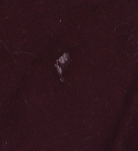 Farah Men's Burgundy Red Cotton Pullover Jumper L