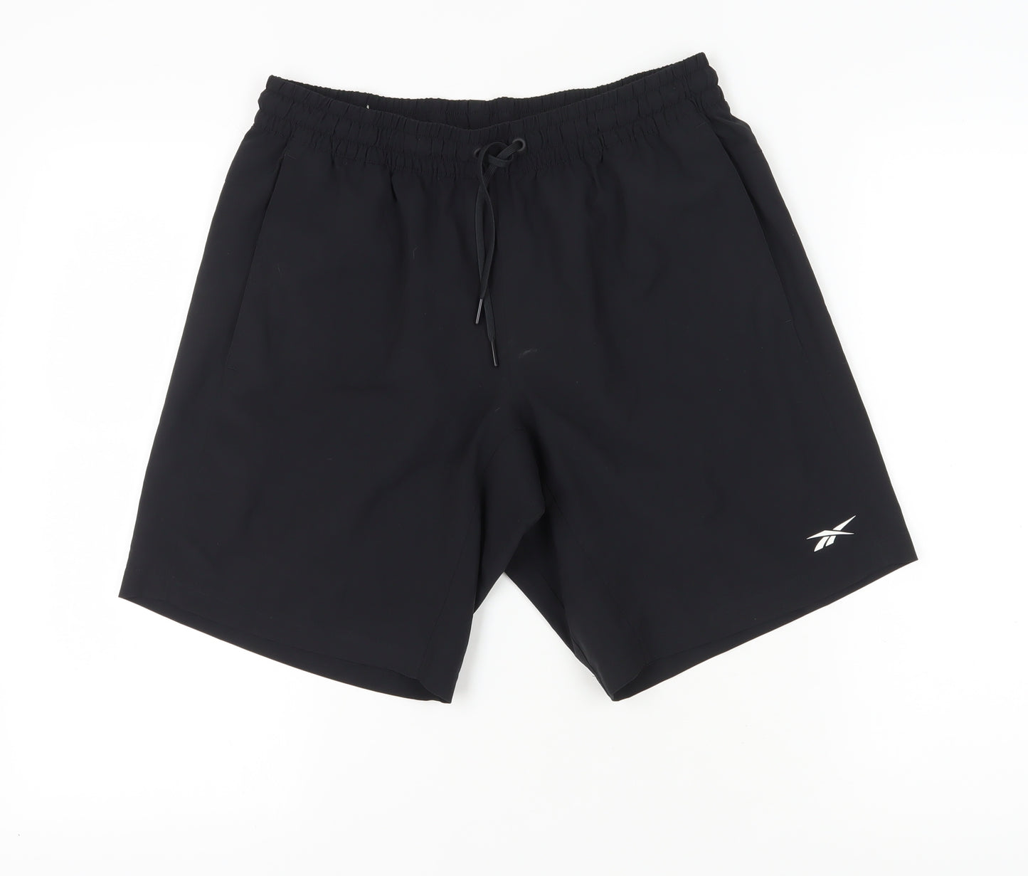 Reebok Men's Black Athletic Shorts M