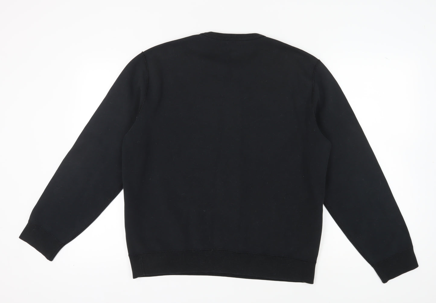 Polo Ralph Lauren Men's Black Logo Sweatshirt L