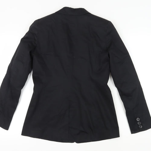 Oasis Women's Black Blazer Jacket, Size 10, Casual, Notch Lapel