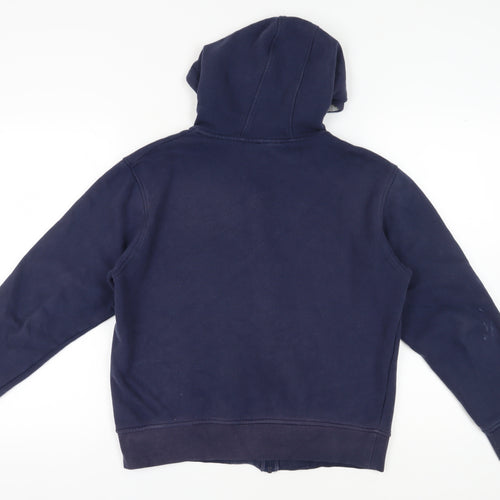 FILA Men's Blue Full Zip Hoodie - Size M