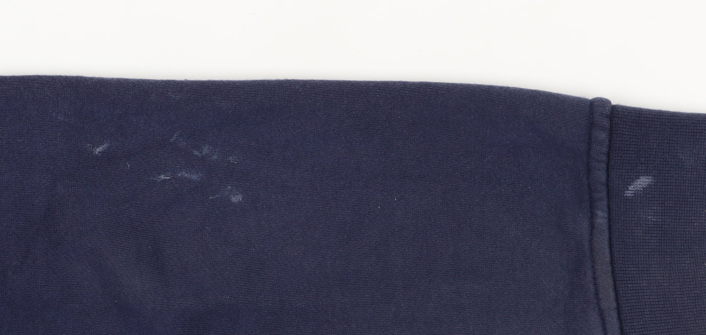 FILA Men's Blue Full Zip Hoodie - Size M