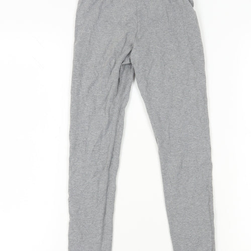Nike Girls Grey Ankle Athleisure Leggings M
