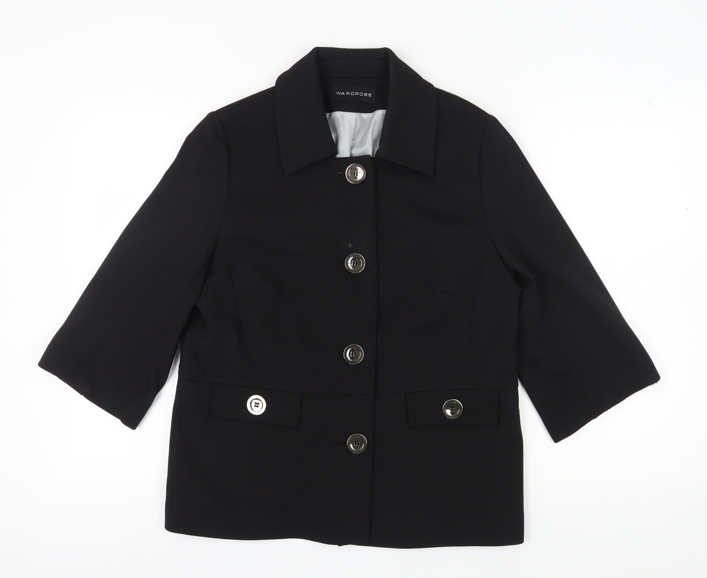 Wardrobe Black Women's Regular Size 16 Suit Jacket