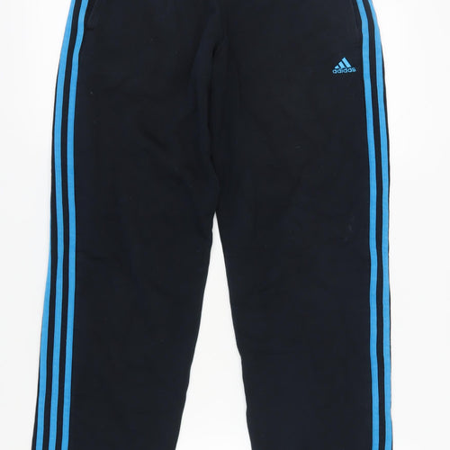 Adidas Unisex Black Jogger Trousers Size S