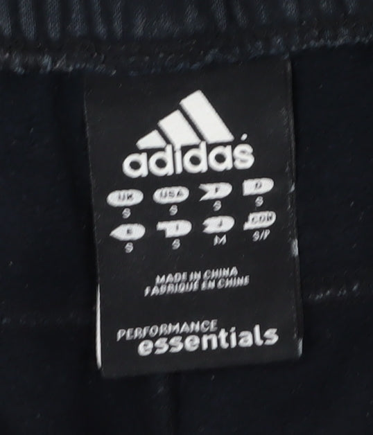 Adidas Unisex Black Jogger Trousers Size S