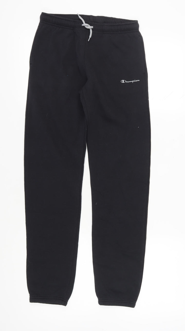Champion Boys Black Jogger Trousers XL - Casual Comfortable Wear