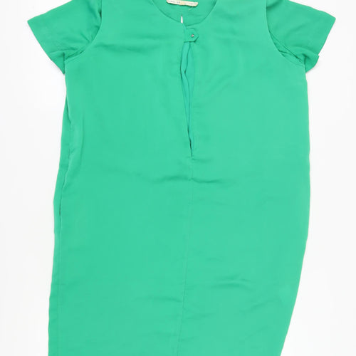 & Other Stories Women Green Sheath Dress Size 10