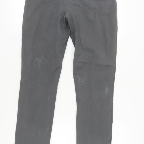 Banana Republic Women's Grey Chino Trousers, Size 8, Slim Fit