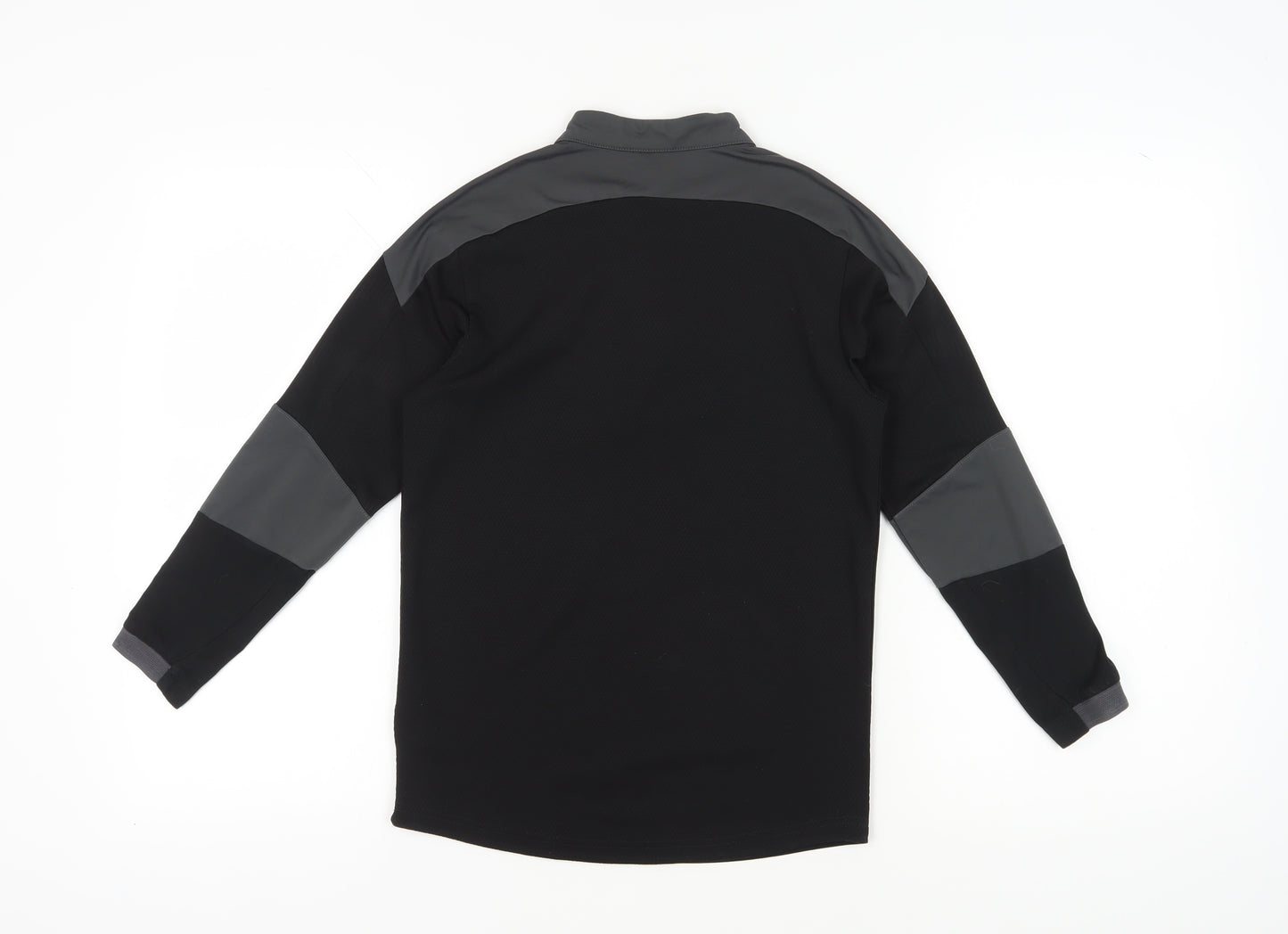 Puma Boys Black Football Pullover Top 11-12 Years