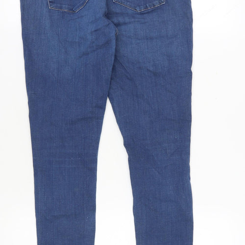 Topshop Women's Blue Skinny Jeans Size 12