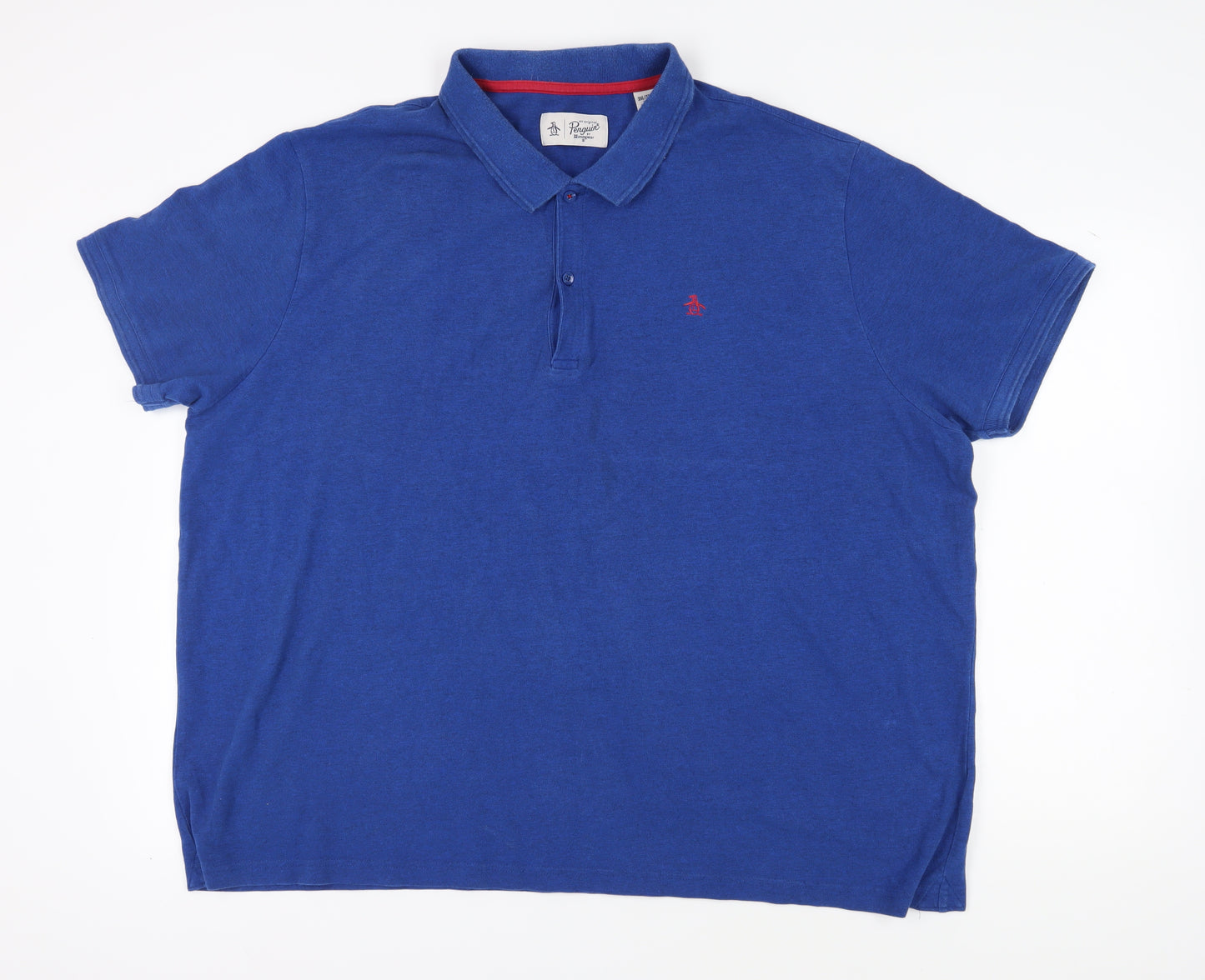 Original Penguin Polo Men Blue 3XL Short Sleeve Classic