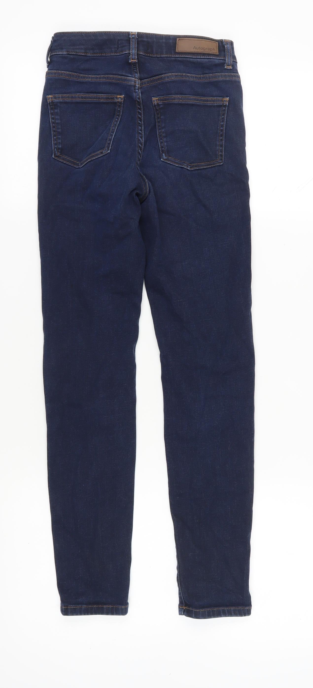 Marks and Spencer Blue Skinny Jeans, Women, Size 6