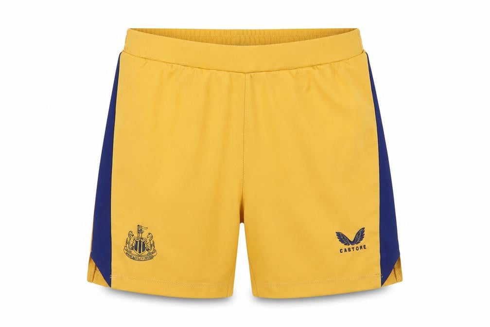 Castore Boys Gold Athletic Football Shorts L