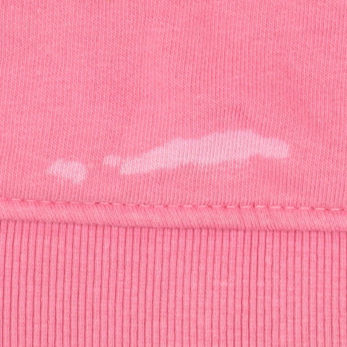 Tommy Jeans Women's Pink Pullover Sweatshirt M