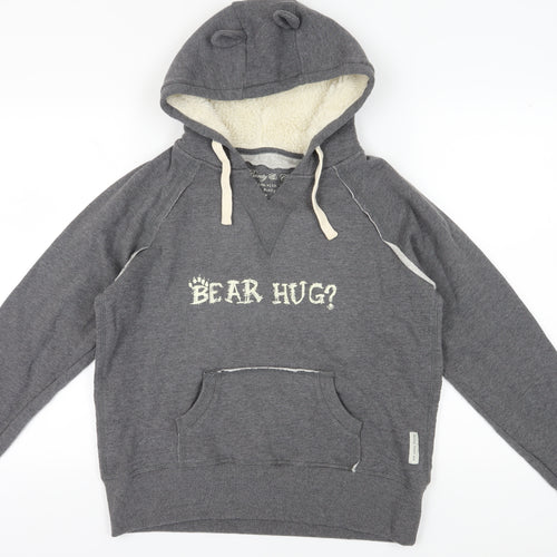 Bunty & Co. Women's Grey Pullover Hoodie, Size L
