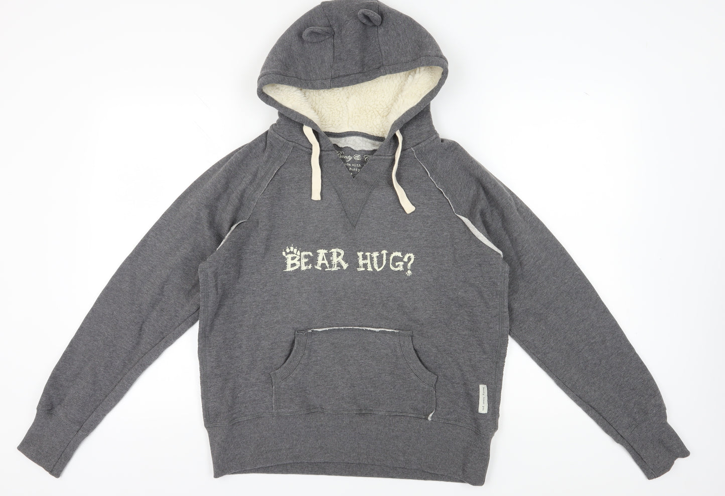 Bunty & Co. Women's Grey Pullover Hoodie, Size L