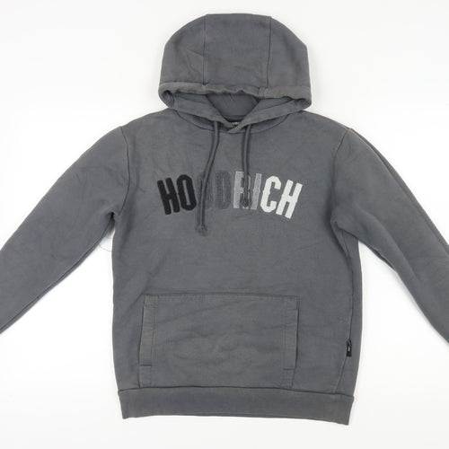 Hoodrich Unisex Adults Grey XS Pullover Hoodie
