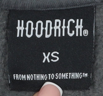 Hoodrich Unisex Adults Grey XS Pullover Hoodie