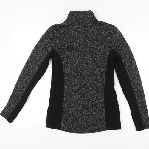 Mountain Warehouse Women’s Black Grey Mid-Length Jacket, Size 8