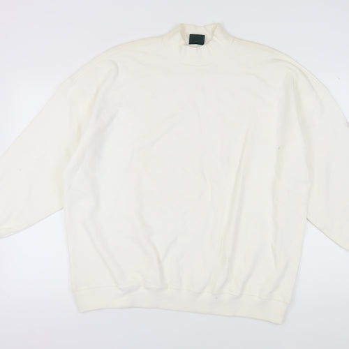 Lyle & Scott Men's XL White Pullover Sweatshirt