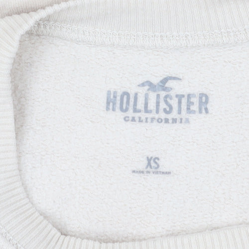 Hollister Women's Beige XS Pullover Sweatshirt