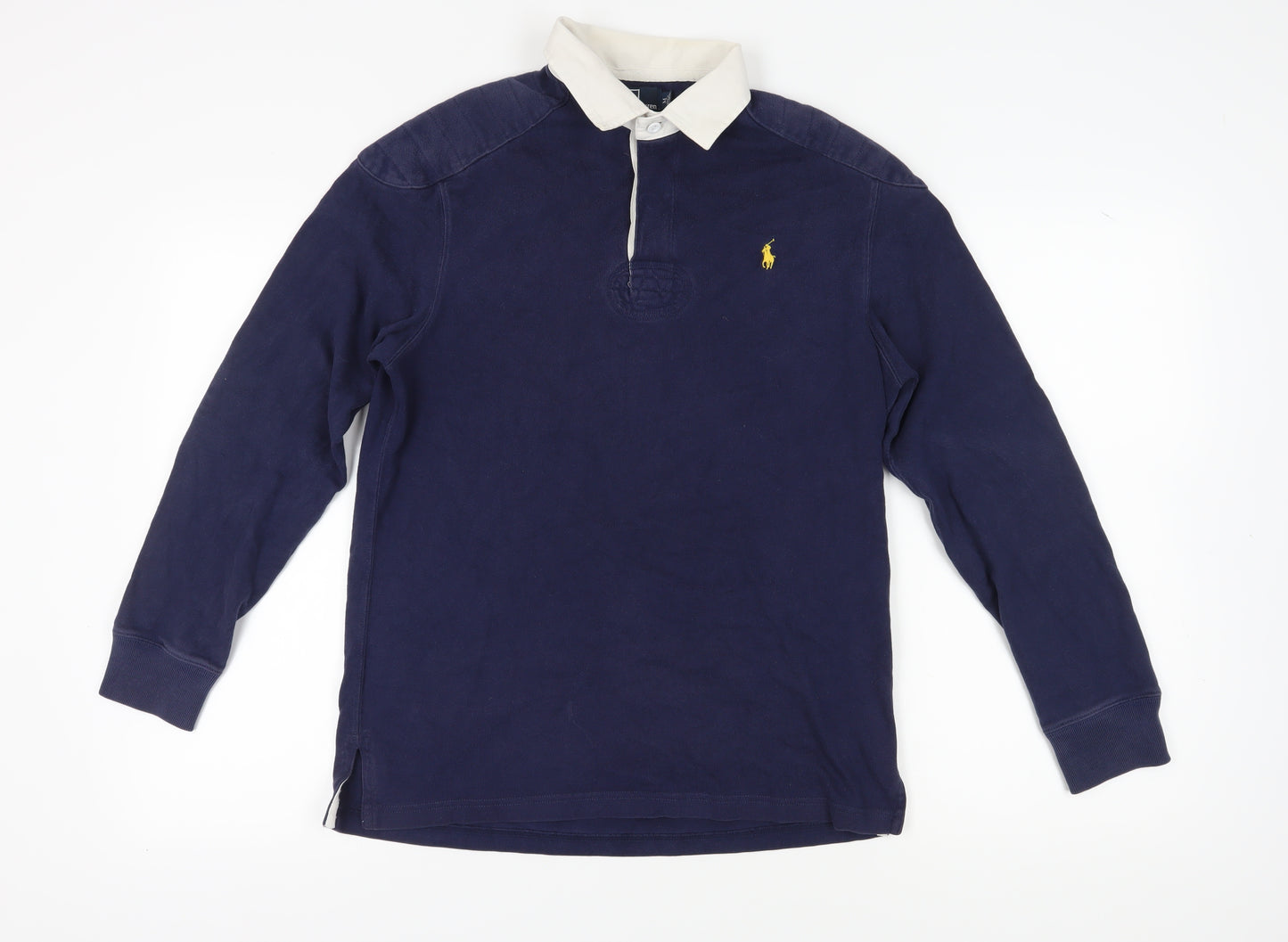 Polo Ralph Lauren Men's Blue Henley Sweatshirt M