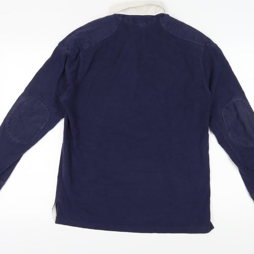 Polo Ralph Lauren Men's Blue Henley Sweatshirt M