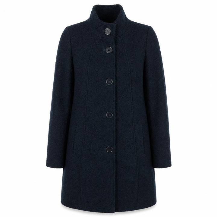 Debenhams Women’s Blue Overcoat Size 14 Button Lined