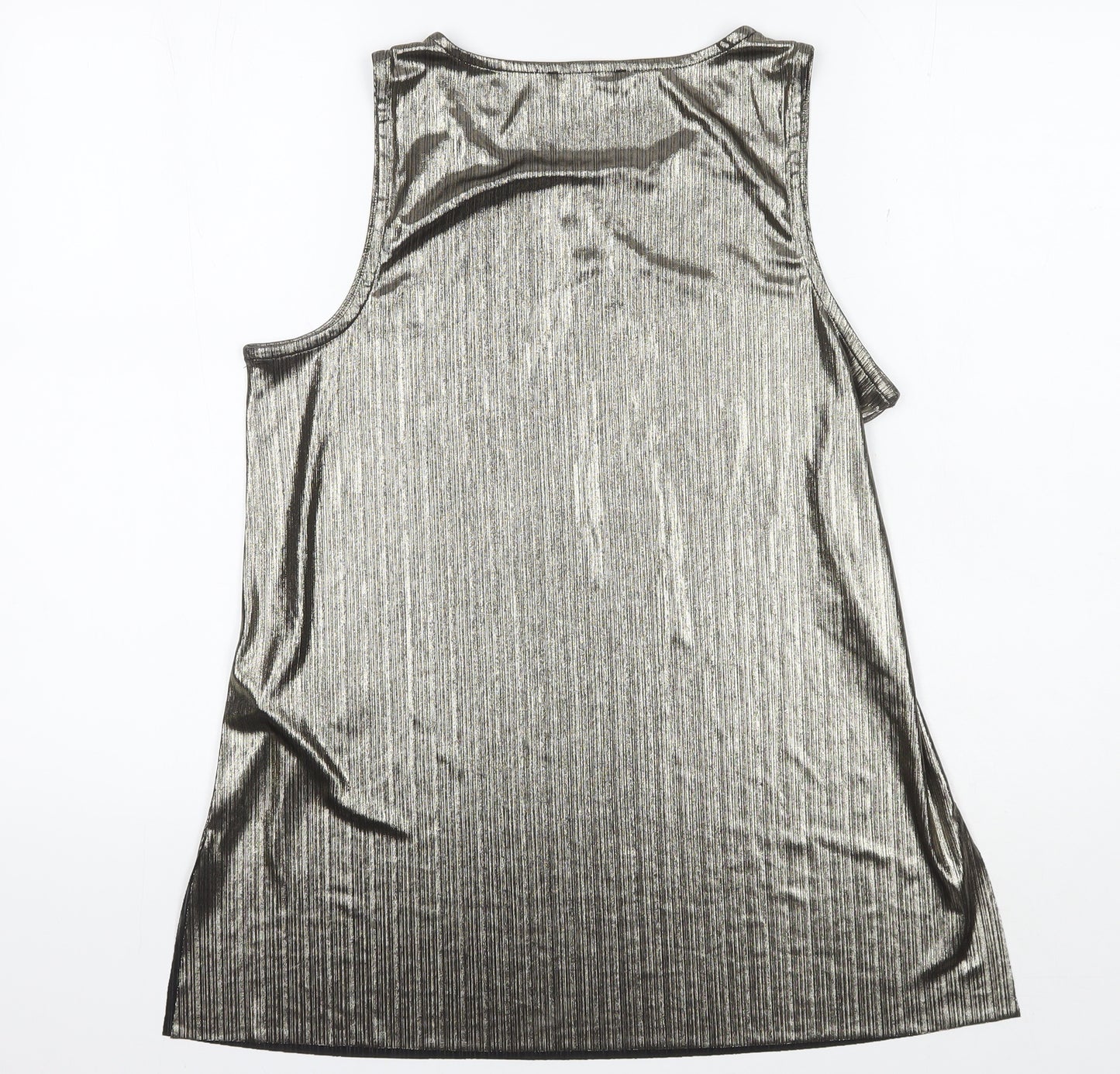 New Look Women’s Silver Tank Top - Size 14