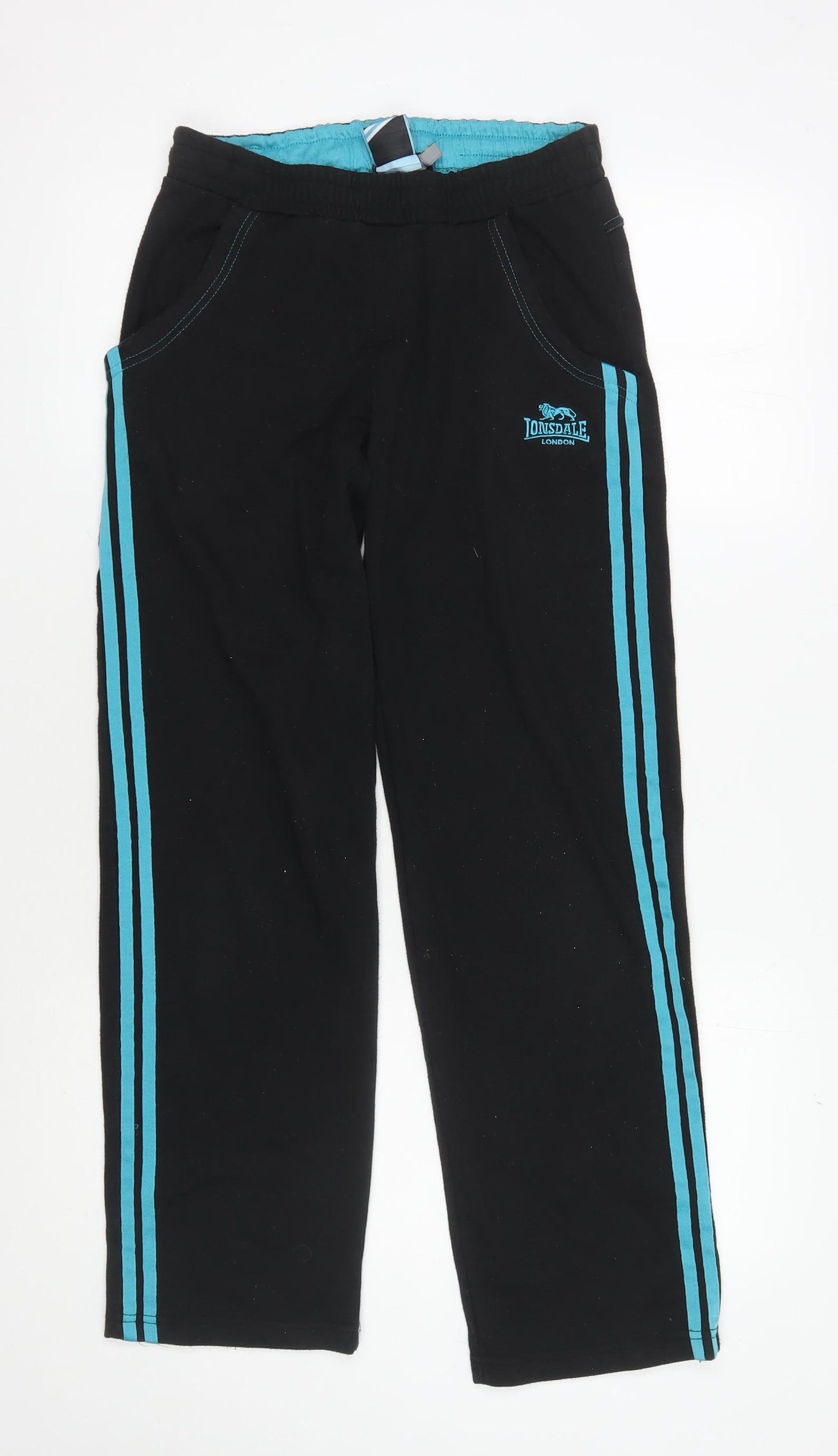 Lonsdale Women's Black Track Pants Size 8 Activewear