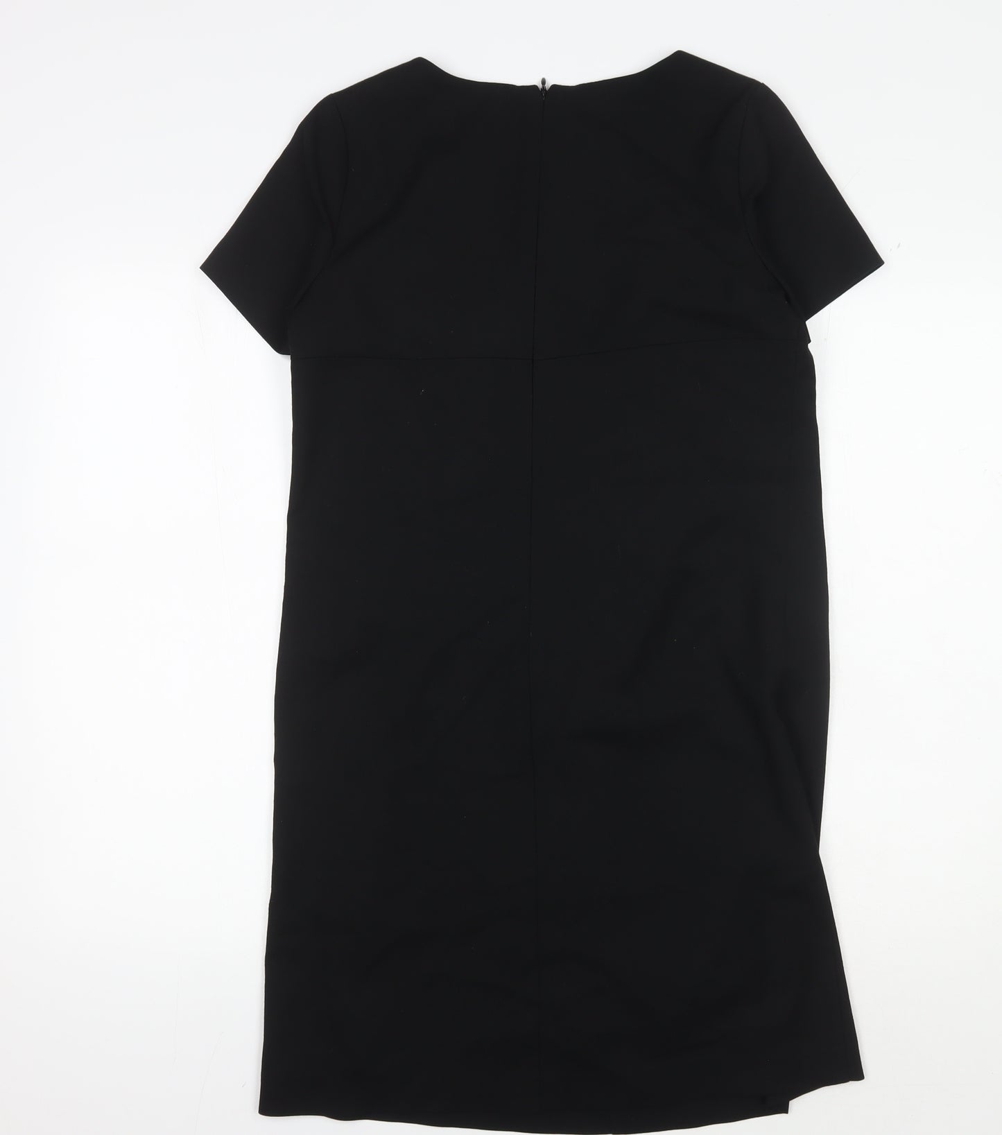 Next Women Black Knee Length Sheath Dress Size 6