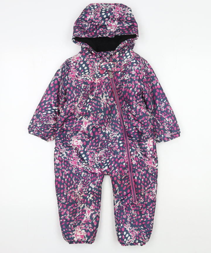 Dare2b Multicoloured Floral Snowsuit, 12-18M, Unisex Winter Wear