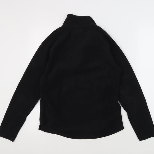Decathlon Black Fleece Pullover Sweatshirt, Unisex S