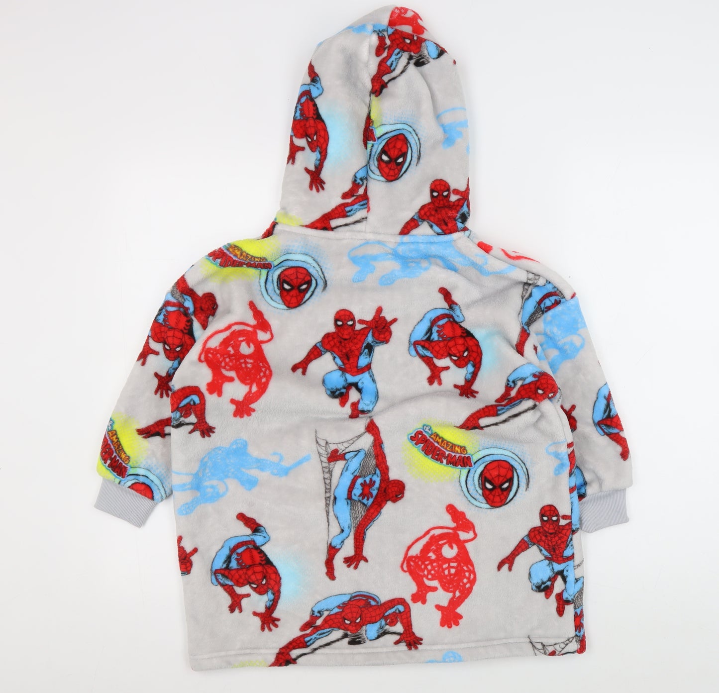 Marks and Spencer Boys Spider-Man Fleece Robe 5-6 Years Hooded